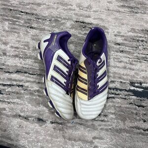 vintage  Adidas Predator traxion  AG  purple Cup uefa  cleats  shoes Size US  6